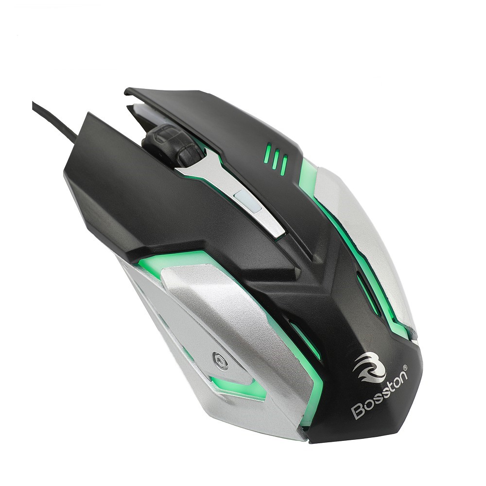 Chuột Chuyên Game Mouse Bosston M60 Led Nhiều Màu - HÀNG CHÍNH HÃNG