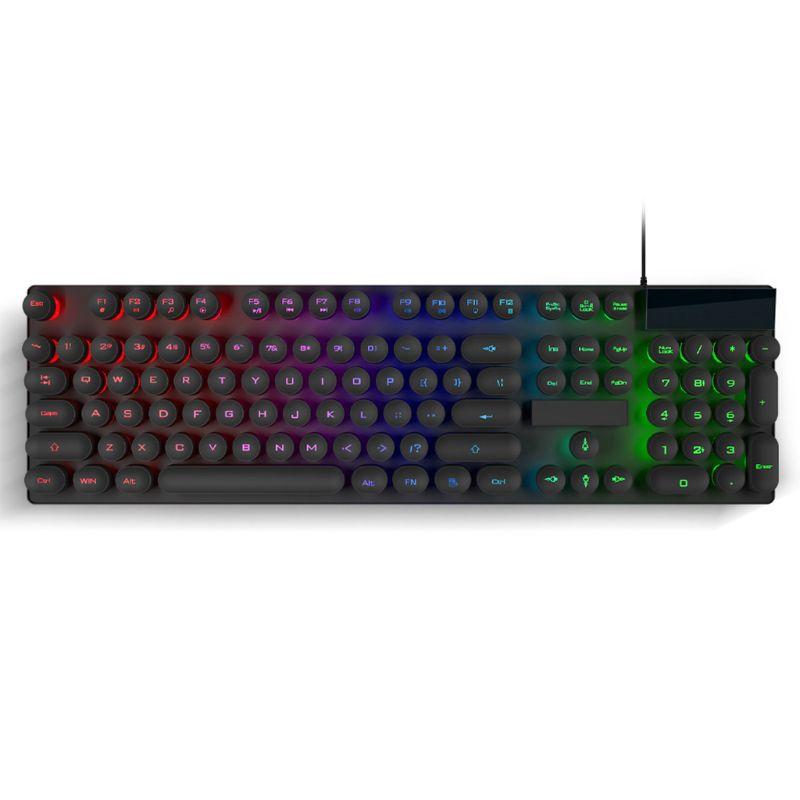 Bàn Phím Dây 104 Phím Rgb Chất Lượng Cao