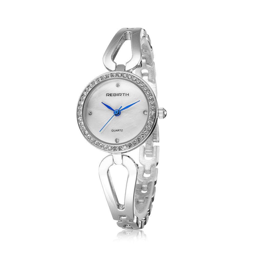 Đồng hồ đeo tay Nữ Relogio Feminino thạch anh chống nước - Bạc