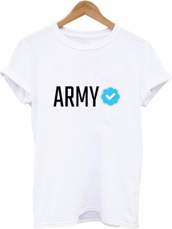 Áo phông ARMY BTS style Unisex Hàn Quốc