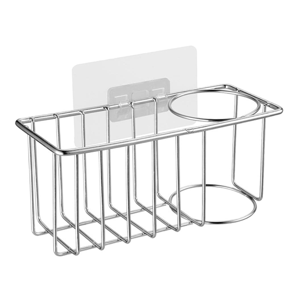 Kitchen Sponge Holder Dish Brush Holder Sink Organization Draining Basket