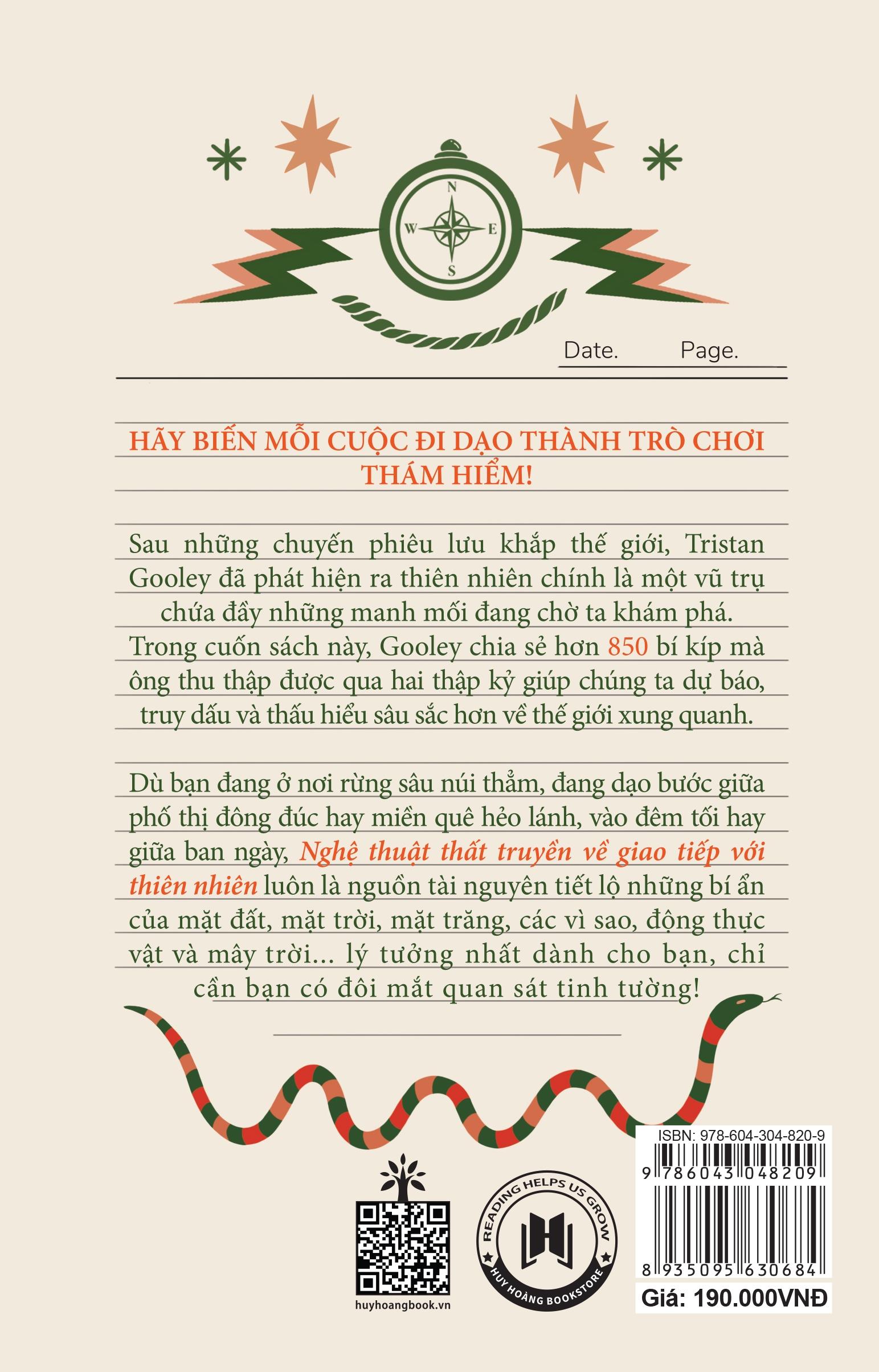 Sách Nghệ Thuật Thất Truyền Về Giao Tiếp Với Thiên Nhiên