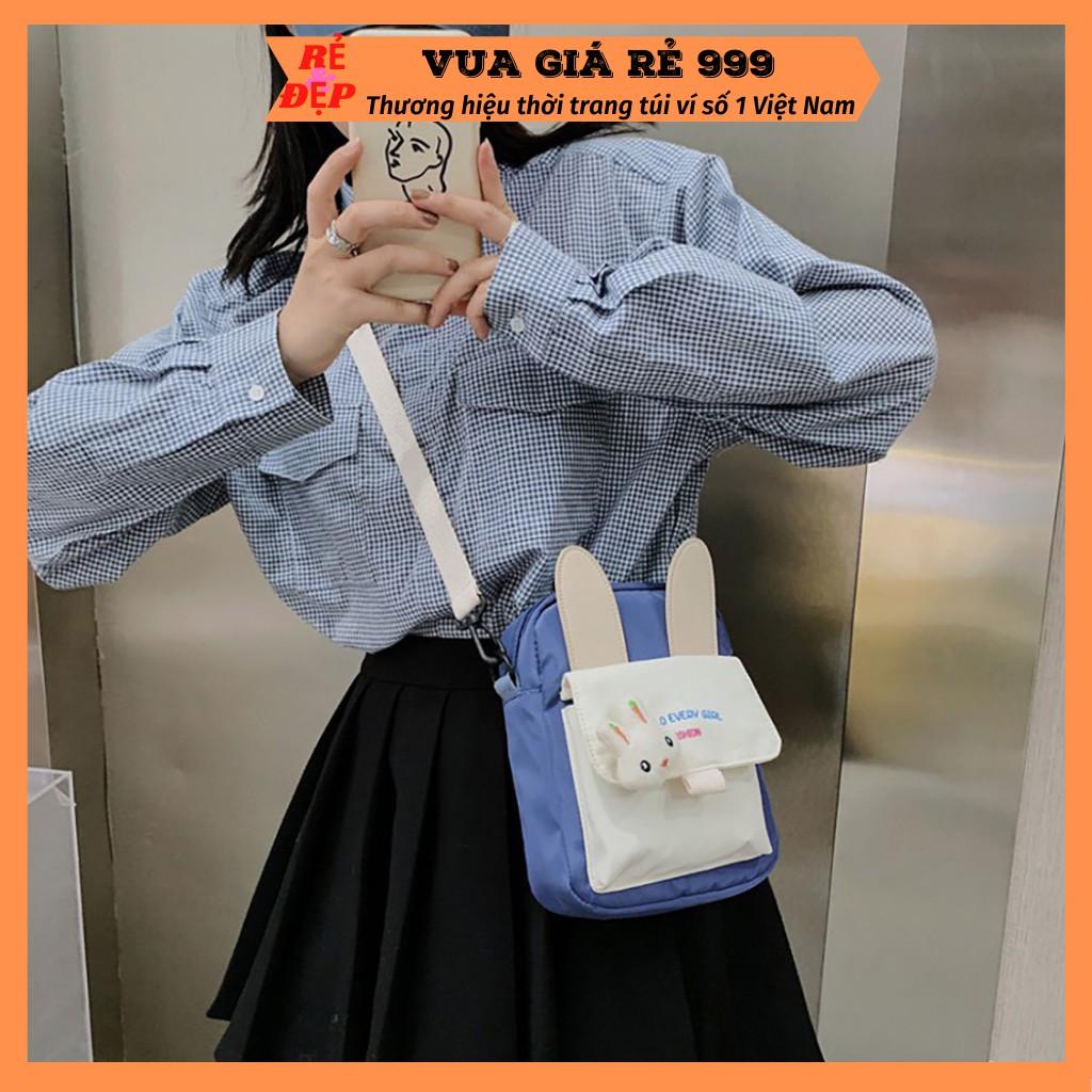 (HÀNG MỚI) Túi tote vải canvas nữ đẹp đeo chéo nhỏ gọn đi học cute dễ thương giá rẻ TV05