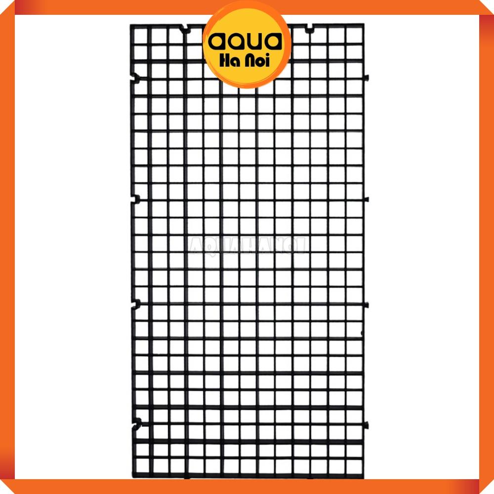 Vỉ nhựa ngăn bể cá - Tấm vách chia, đậy nắp hồ cá thủy sinh - xịt foam tạo layout bán cạn - 15x30/30x30cm