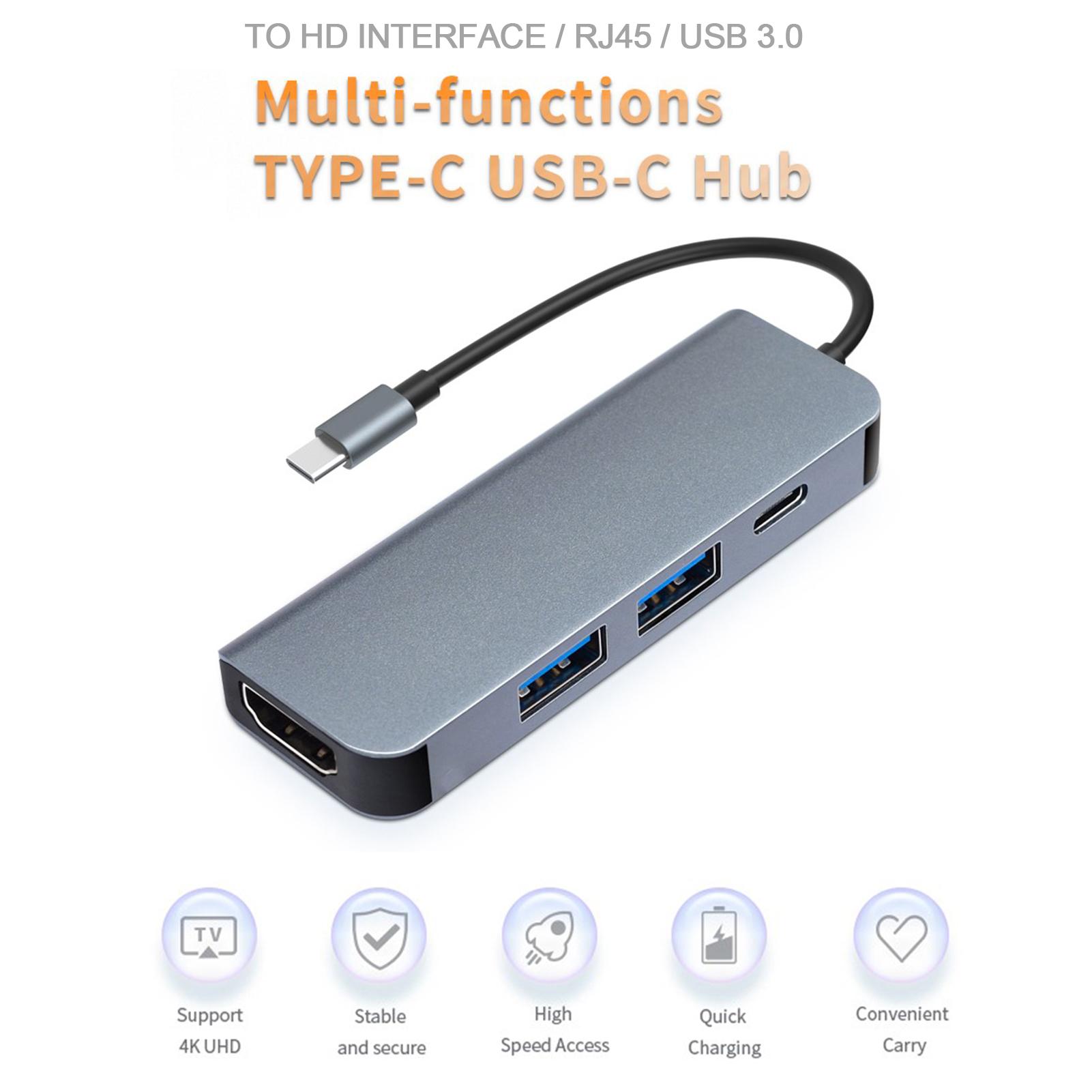 HUB đa chức năng: Hỗ trợ thẻ SD / thẻ TF / USB / giao diện HD / chuột / bàn phím / máy ảnh / đĩa U