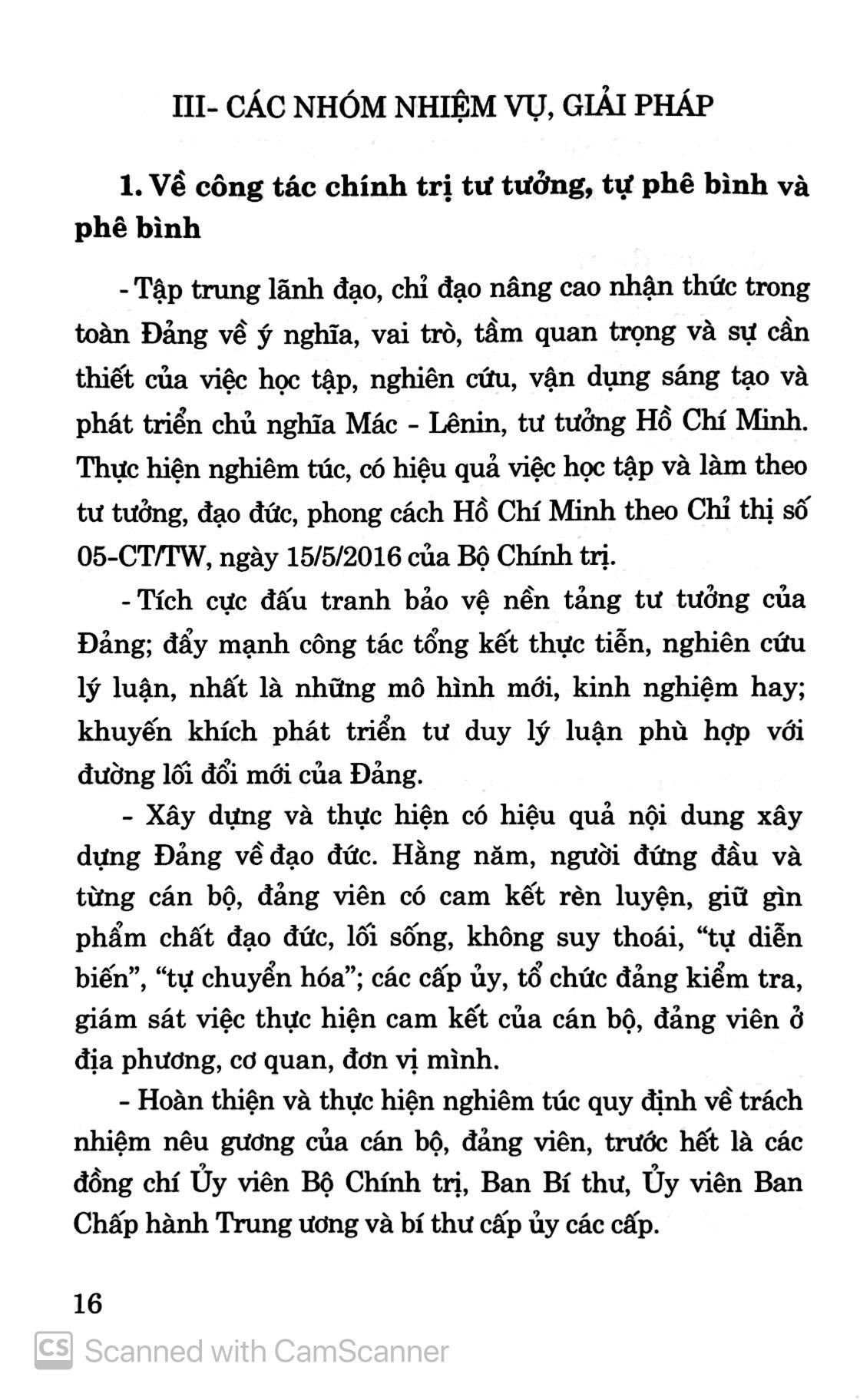 Những Nội Dung Cơ Bản Và Mới Trong Các Nghị Quyết Của Ban Chấp Hành Trung Ương Đảng, Bộ Chính Trị Khóa Xii