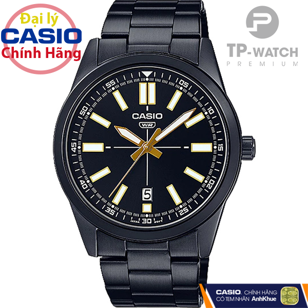 Đồng Hồ Nam Dây Thép Casio Standard MTP-VD02B-1EUDF Chính Hãng - MTP-VD02B-1E