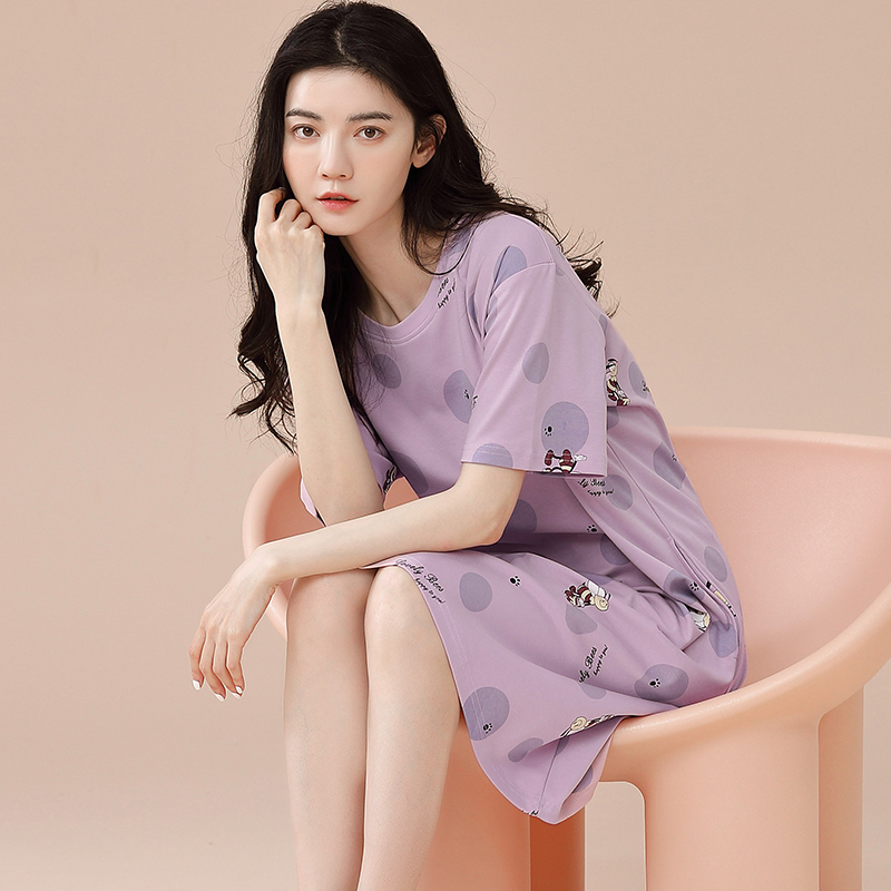 Váy mặc nhà cotton 8819