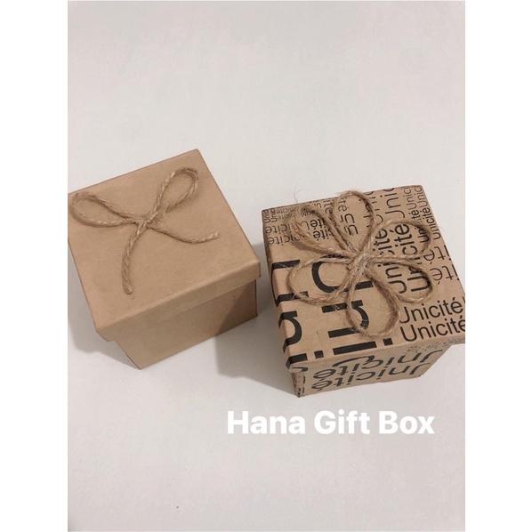 Hộp vuông nhỏ 7*7*7 #HanaGiftBox