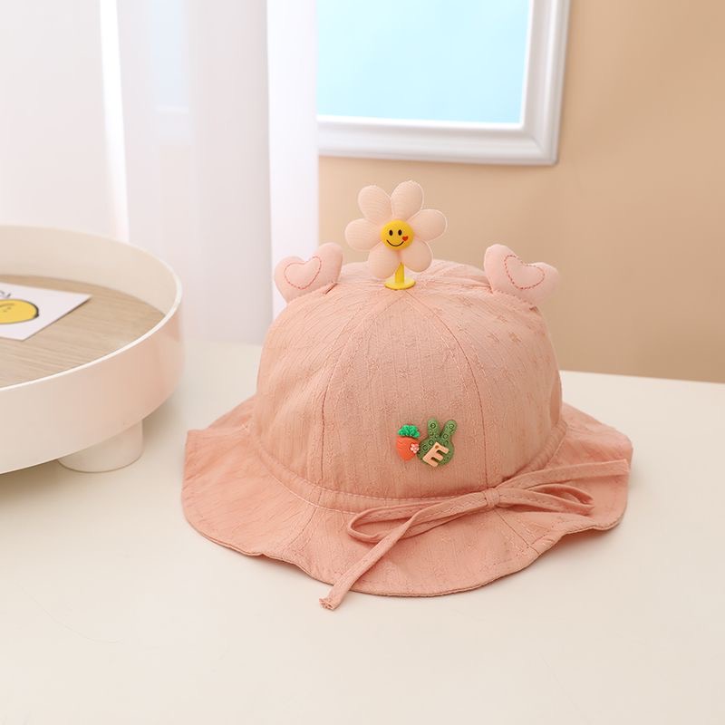 Mũ vành tròn cho bé gái 3-24 tháng tuổii dễ thương xinh xắn