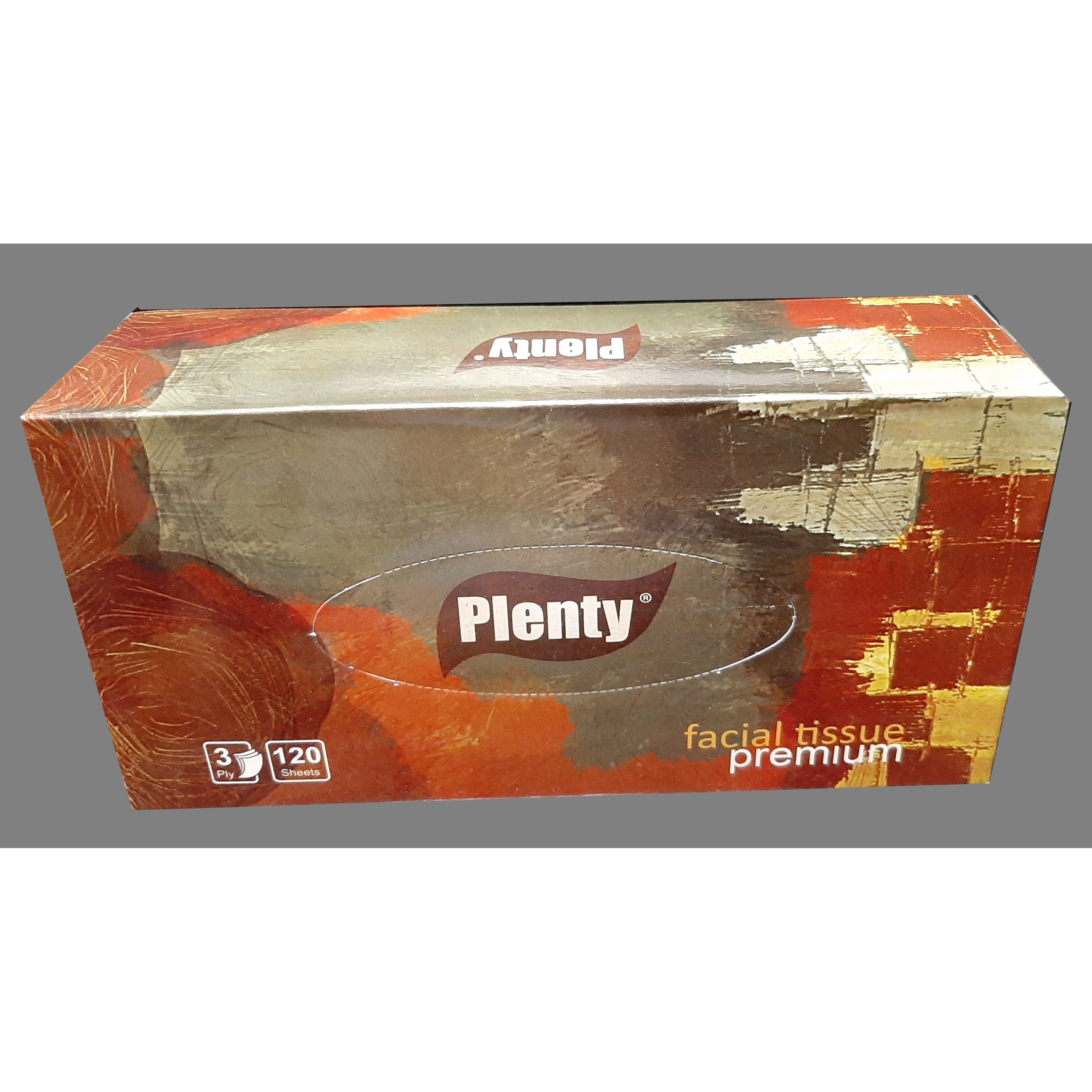 Khăn Giấy Rút Cao Cấp PLENTY 3 Lớp 120 Tờ/hộp