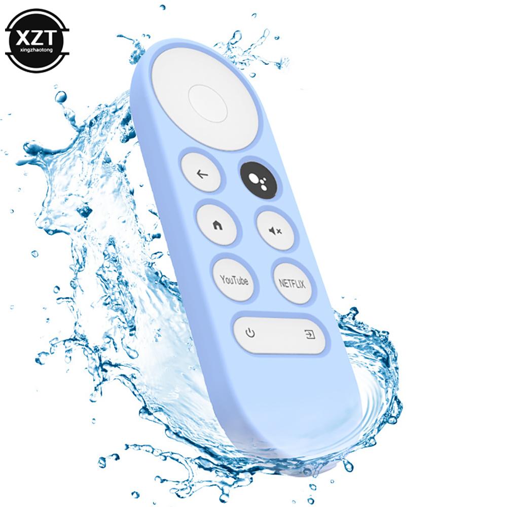 Vỏ silicon cho Chromecast cho Điều khiển từ xa bằng giọng nói -Google TV 2020 Vỏ bảo vệ chống sốc cho Điều khiển từ xa bằng giọng nói Chromecast 2020 Màu sắc: xanh đậm