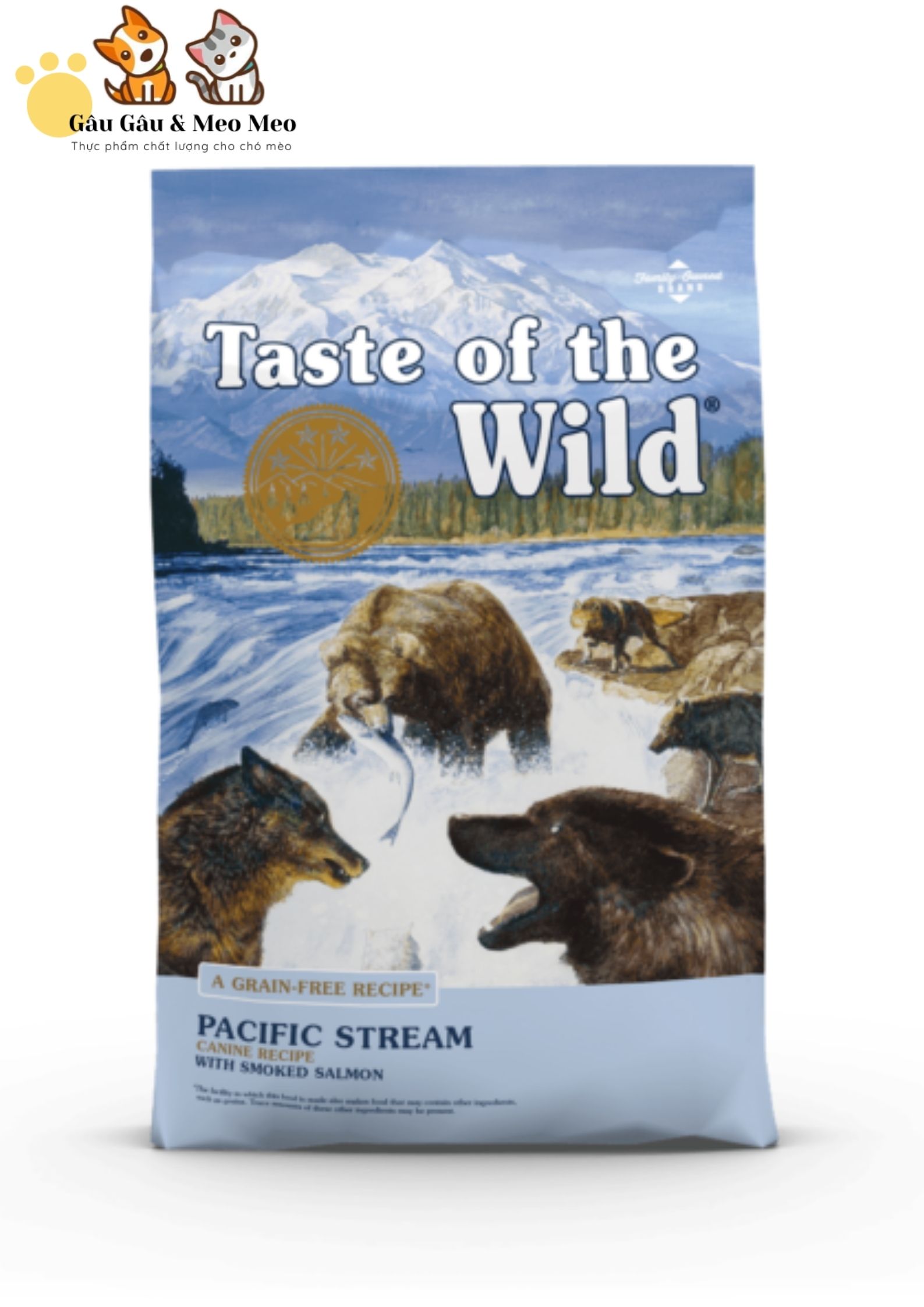 TASTE OF THE WILD - THỨC ĂN CAO CẤP CHO CHÓ Bao 12,2kg