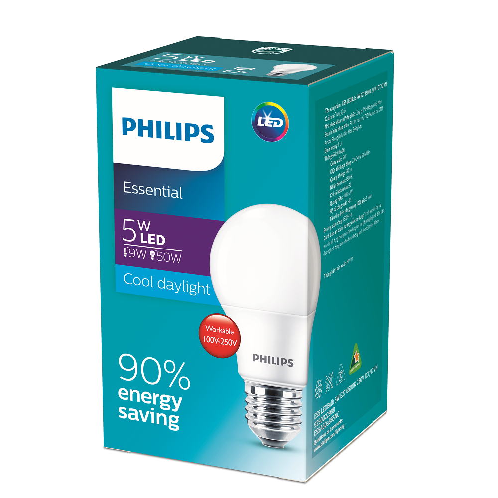 Bóng đèn Philips Essential LEDBulb