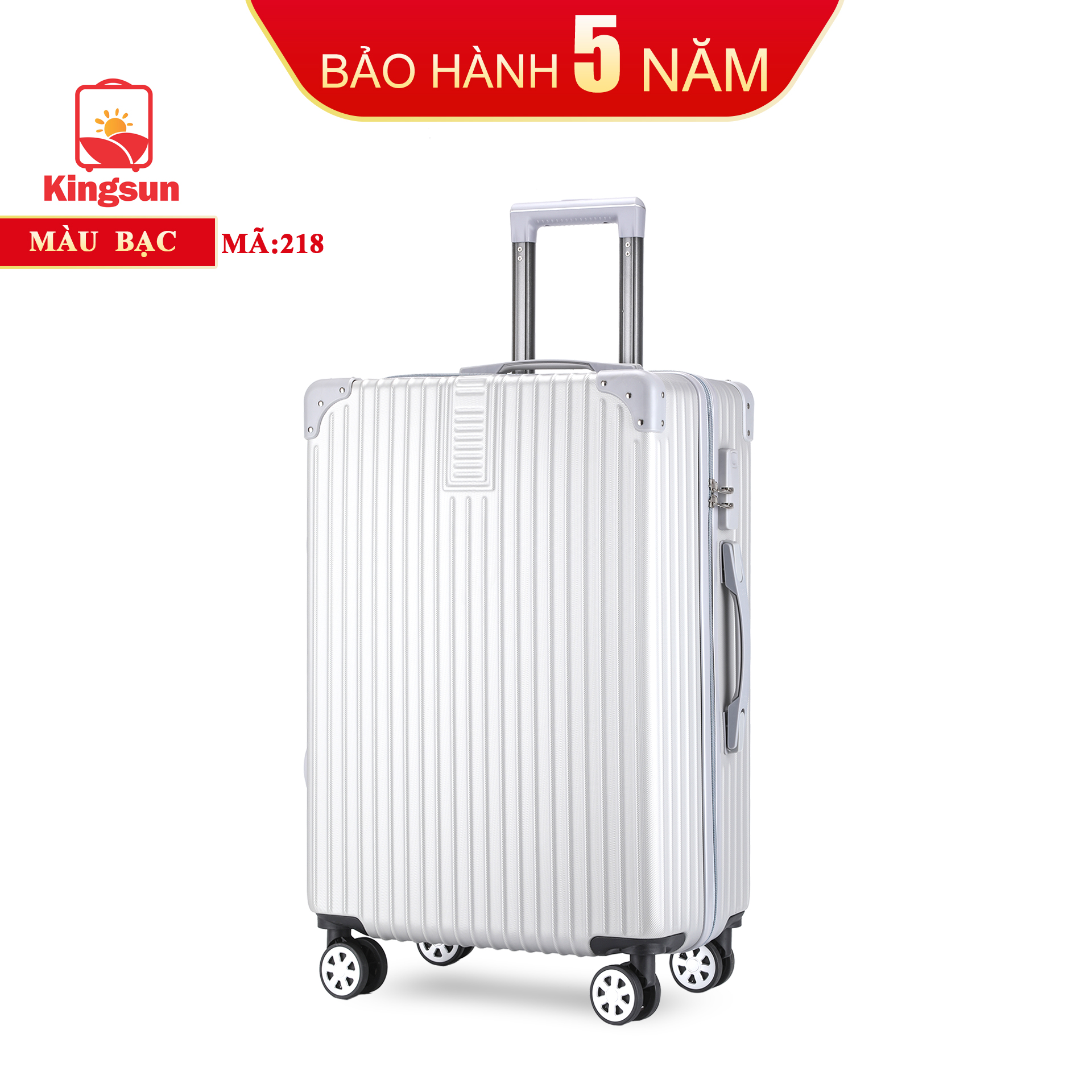 Vali du lịch Vali kéo cao cấp chính hãng Size 24inch KS-218
