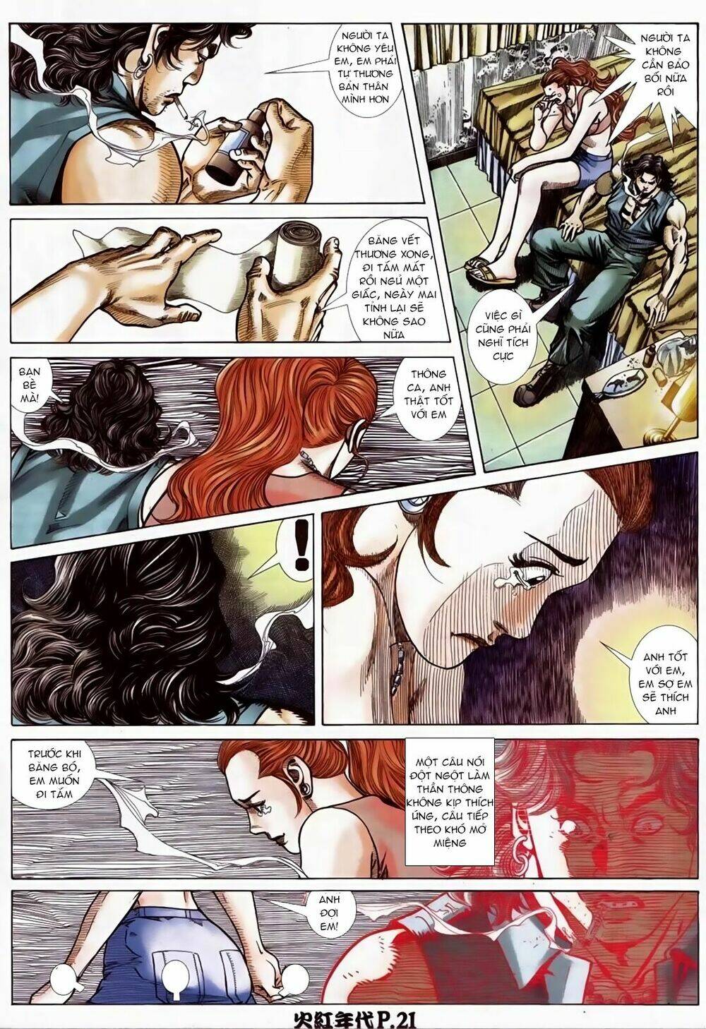 hỏa hồng niên đại hắc cốt đường chapter 92 19