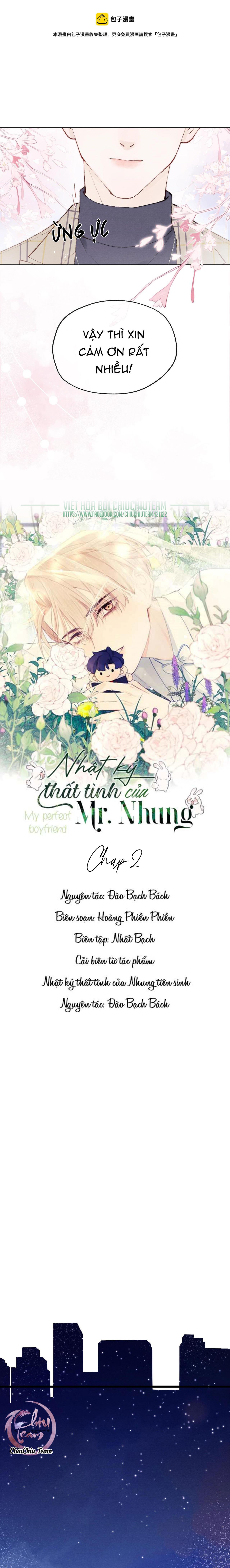 nhật ký thất tình của mr.nhung chapter 2 1