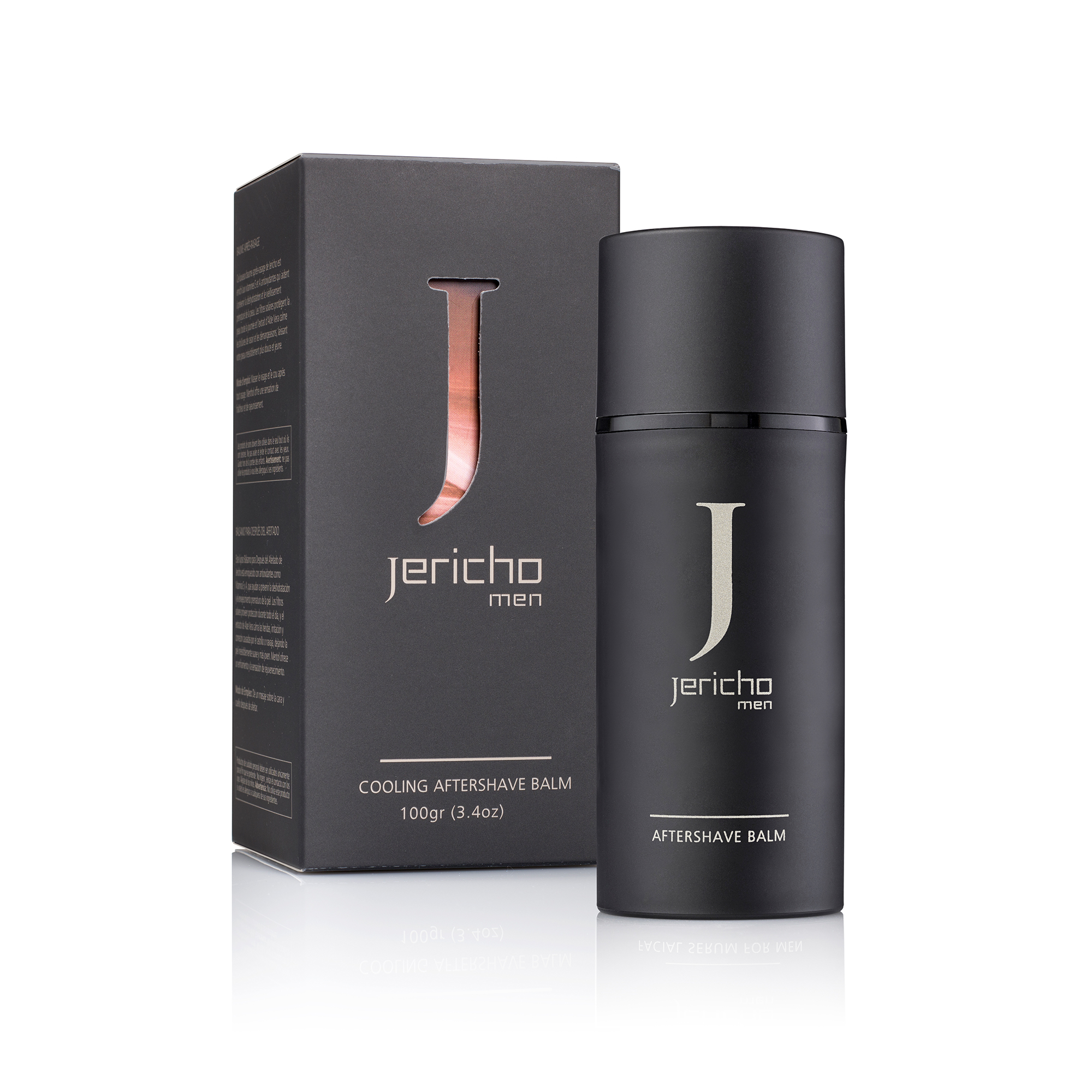 Kem Dưỡng Sau Cạo Râu Jericho Men Cooling Aftershave Balm (100gr) Làm Mát , Dưỡng Ẩm Và Chông Lão Hóa Bằng Vitamin E &amp; A - Có Thành Phần Chống Nắng, Làm Dịu , Làm Mịn Da Sau Khi Cạo Râu.