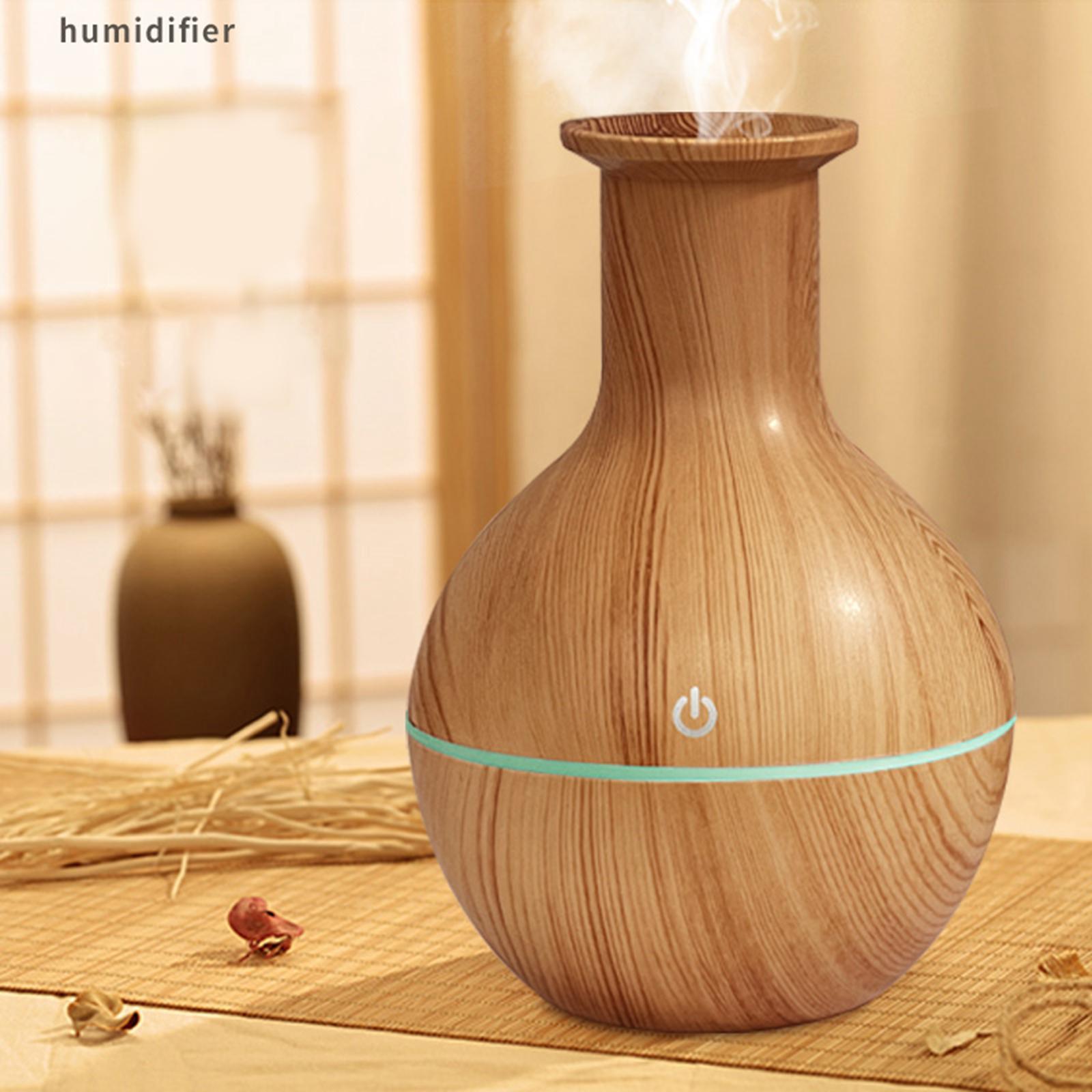 Round Diffuser Silent 130ml with LED Colorful Light  Humidifier