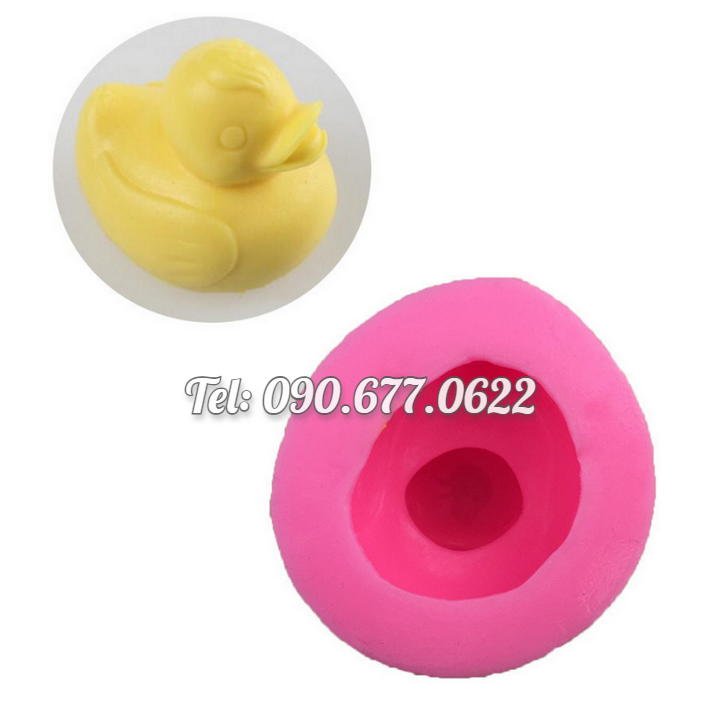Khuôn silicone làm rau câu vịt con – Mã số 1668