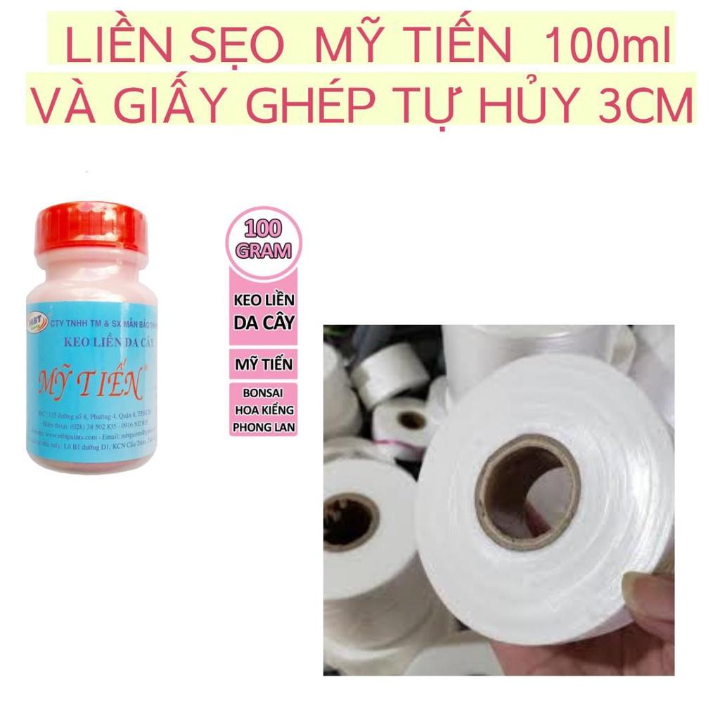 COMBO KEO MỸ TIẾN LỌ 100ML VÀ GIẤY GHÉP TỰ HỦY 3 CM - CÓ KHẢ NĂNG CHỐNG THẤM NƯỚC CAO, BẢO VỆ VẾT CẮT KHỎI VI KHUẨN