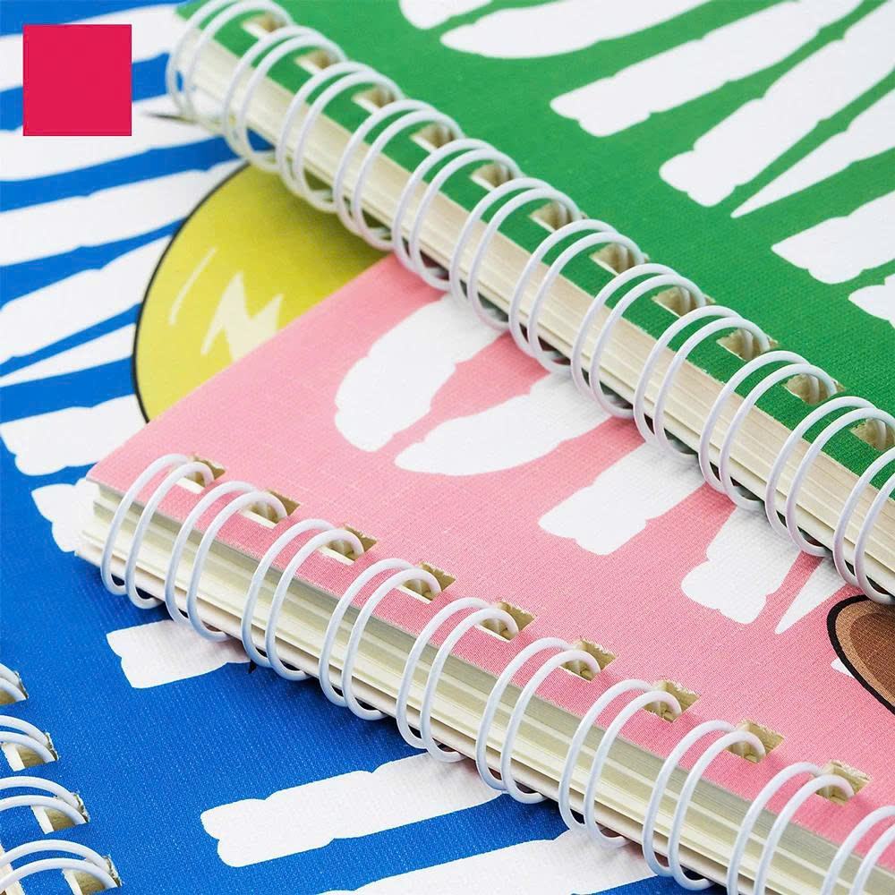 Sổ Lò Xo A5/B5 Kẻ Ngang 60 Trang 70gsm - One Piece - Deli - Màu Ngẫu Nhiên