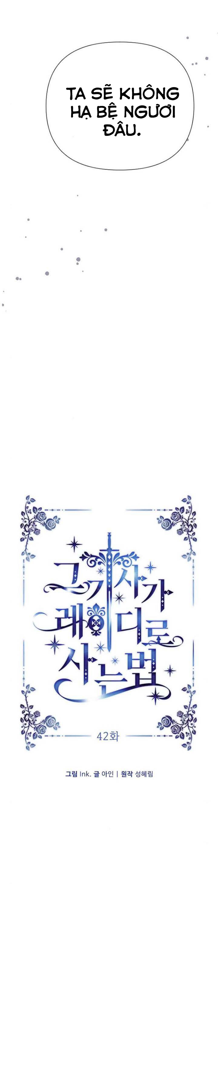 cách hiệp sĩ sống như một tiểu thư chapter 42 2