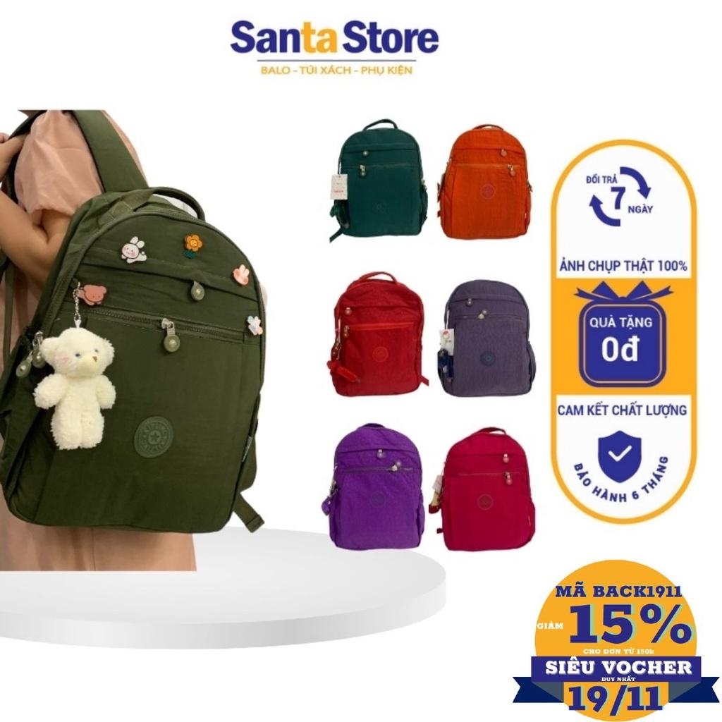 Balo vải dù thời trang nữ KL2129 đi học Ulzzang Hàn Quốc nhiều ngăn xinh xắn đựng Laptop