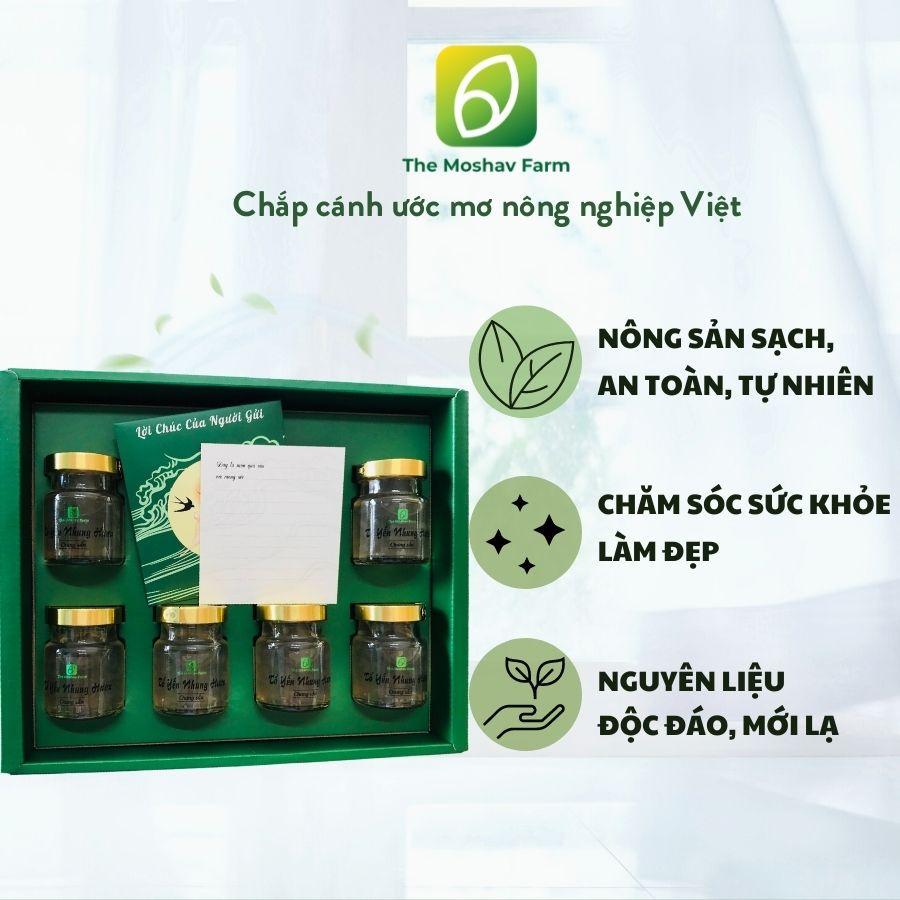 Tổ Yến Nhung Hươu Anbinest - Sét quà cao cấp giúp tăng sức đề kháng bồi bổ cơ thể 6 hũ 70ml