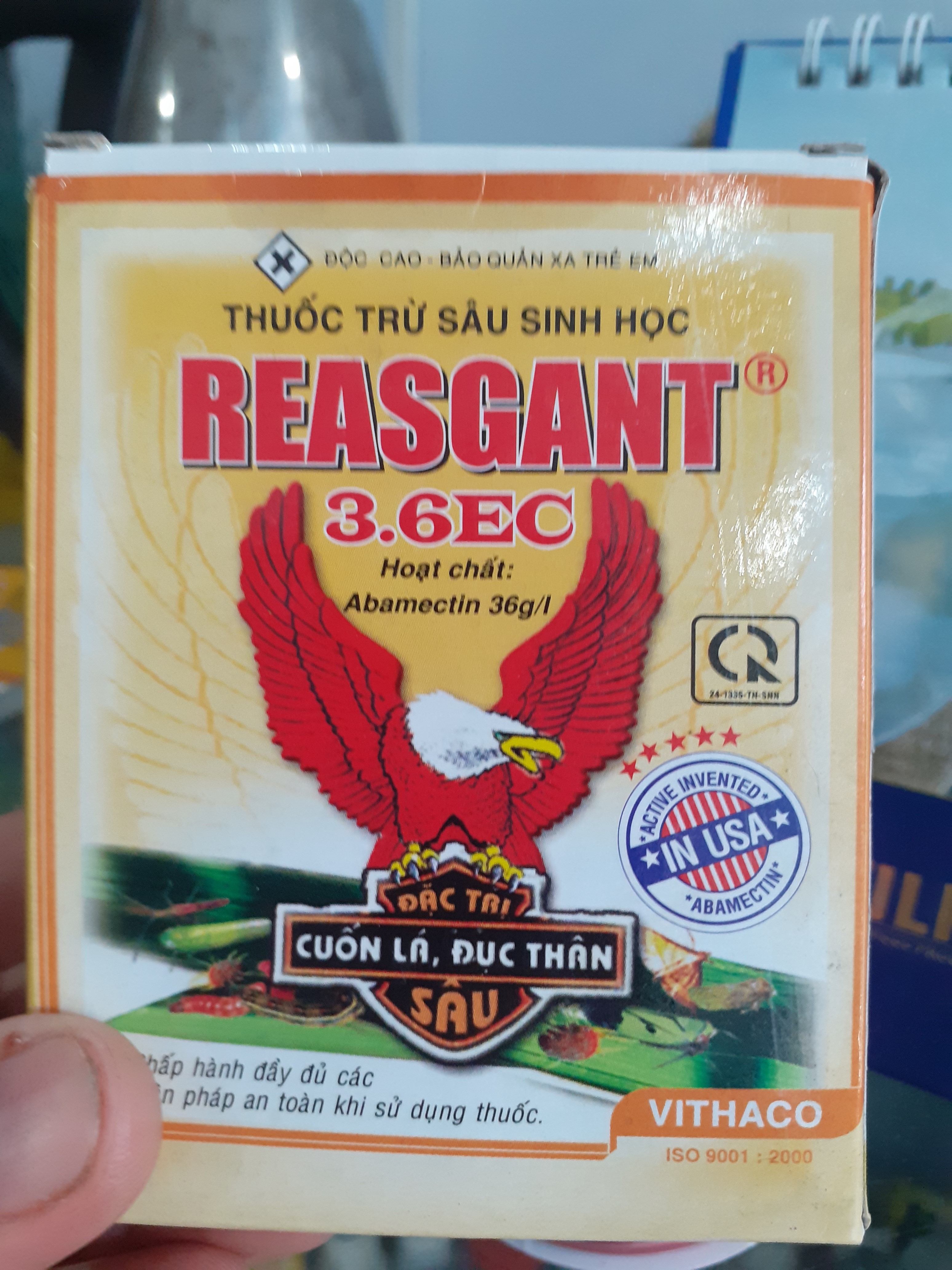 1 gói thuốc trừ sâu sinh học reasgant