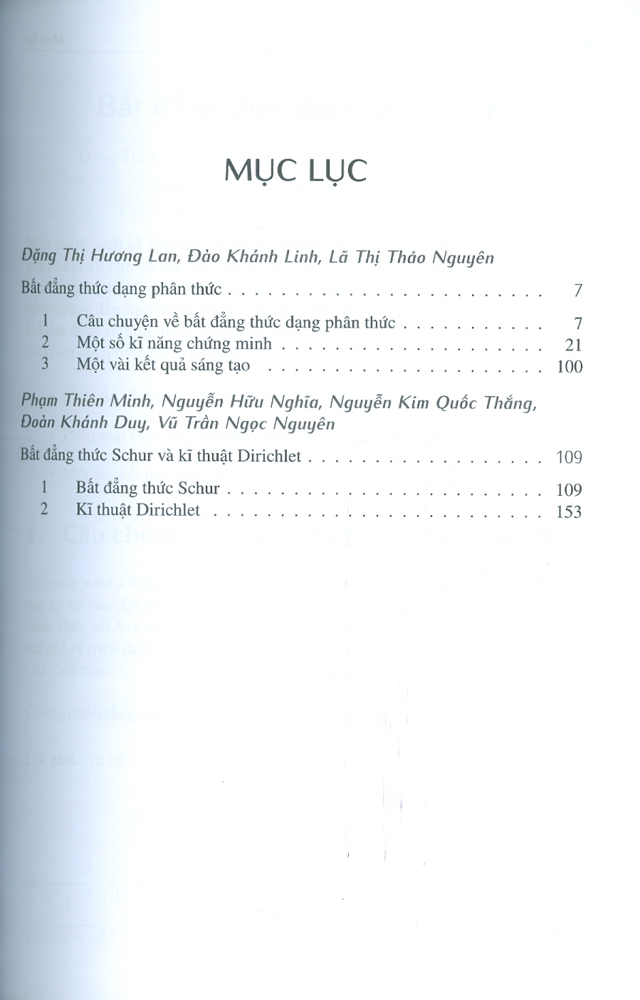 Phương Pháp Sơ Cấp Chứng Minh Bất Đẳng Thức - Tập Hai