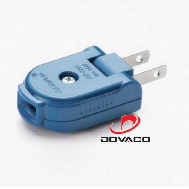 Phích cắm chân dẹt gập xoay 90 độ áp sát dây điện vào tường tiện lợi