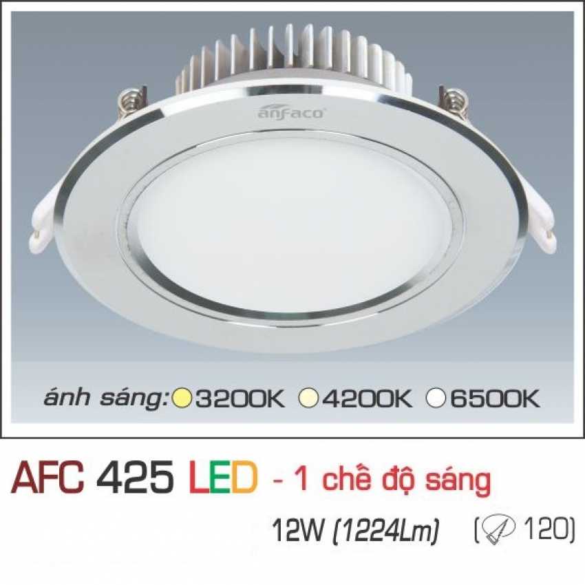 Đèn LED âm trần downlight Anfaco AFC 425 LED - Hàng chính hãng