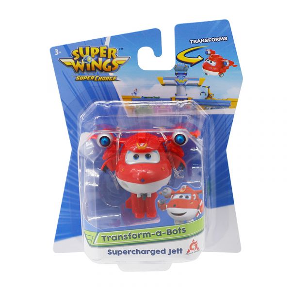 Đồ chơi mô hình SUPERWINGS Robot biến hình mini Jett siêu cấp YW740041