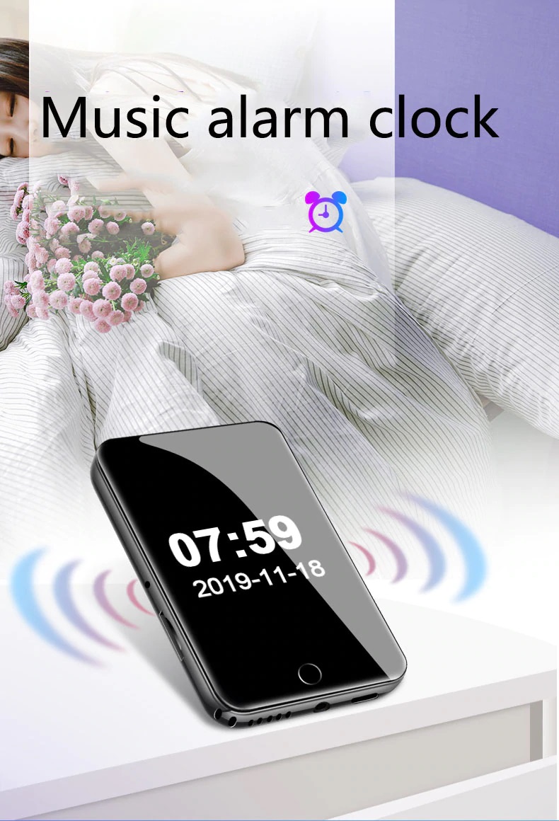 Máy nghe nhạc xem phim hỗ trợ bluetooth đa ngôn ngữ tra từ điển cảm ứng dung lượng 8GB thế hệ mới nhất Ruizu M7 - Hàng Chính Hãng