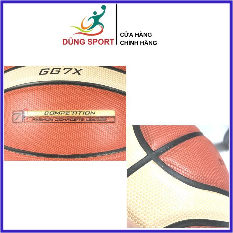 Bóng Rổ Molten FIBA GG7X size 7 Da PU Cao Cấp