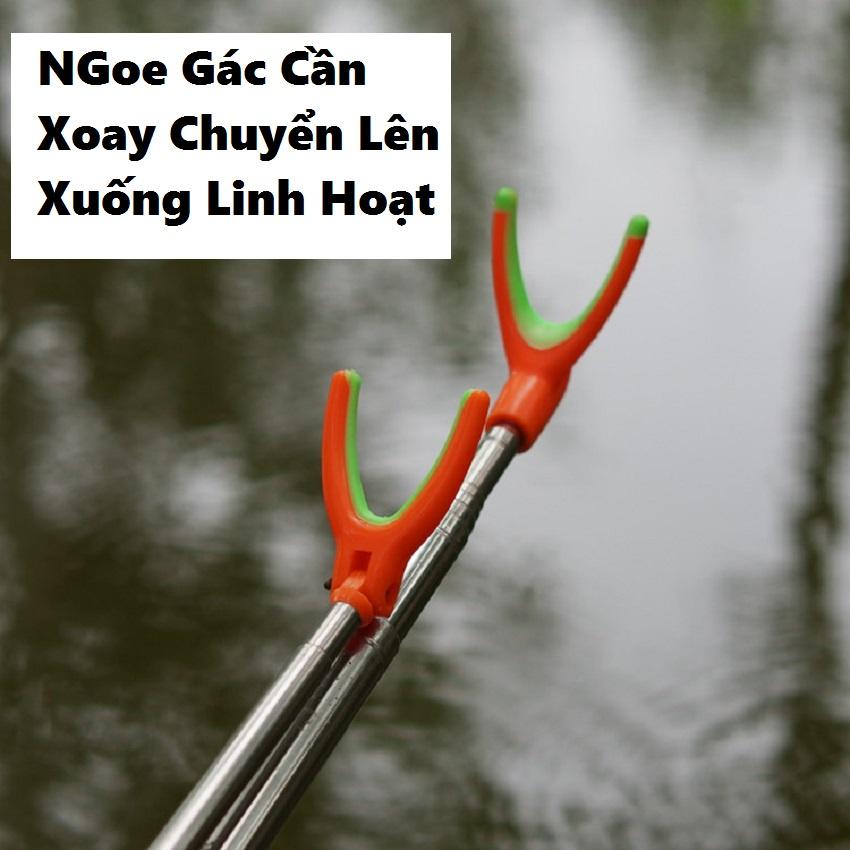 Chống cần Câu Đài Đôi Sanami Fishing-Chống Cần Câu Cá Cao Cấp, Gác cần câu đài câu cá siêu bền, tiện lợi Cx2