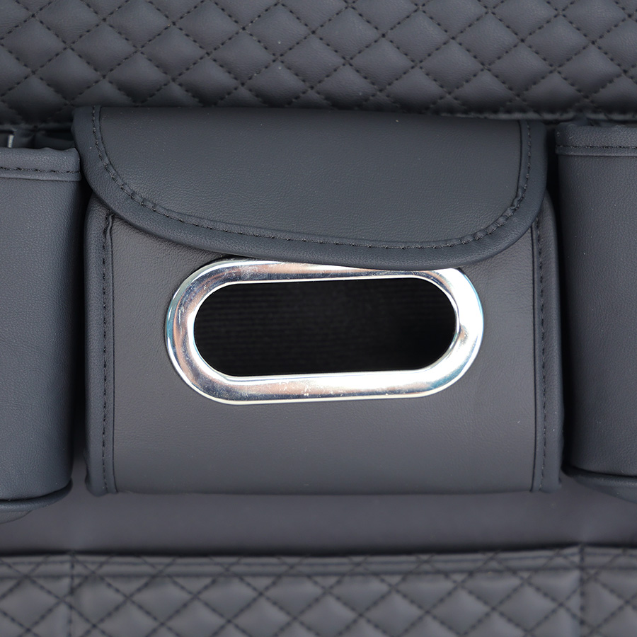 Túi Đựng Đồ Xe Hơi Đa Năng Sau Ghế Ô Tô CIND CD-N011 Da PU Màu Đen - Nhập Khẩu Chính Hãng
