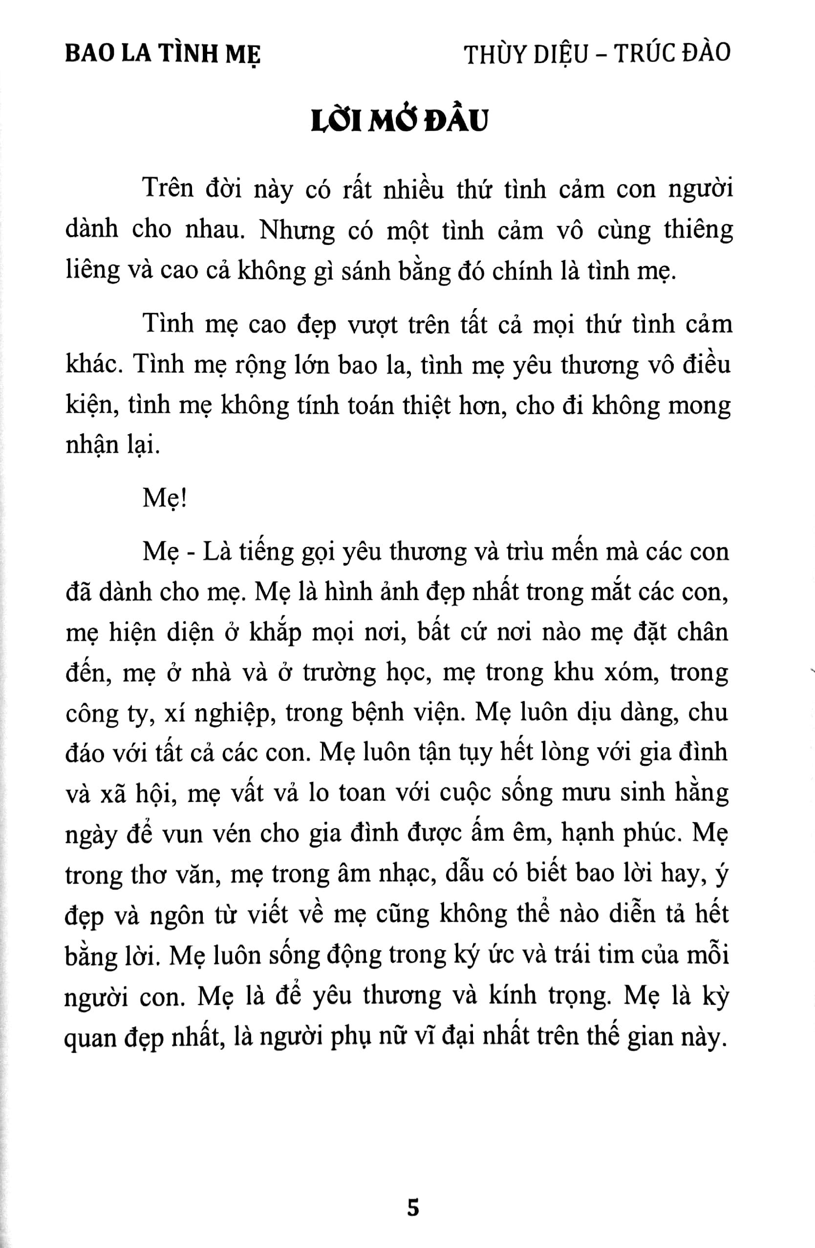 Bao La Tình Mẹ