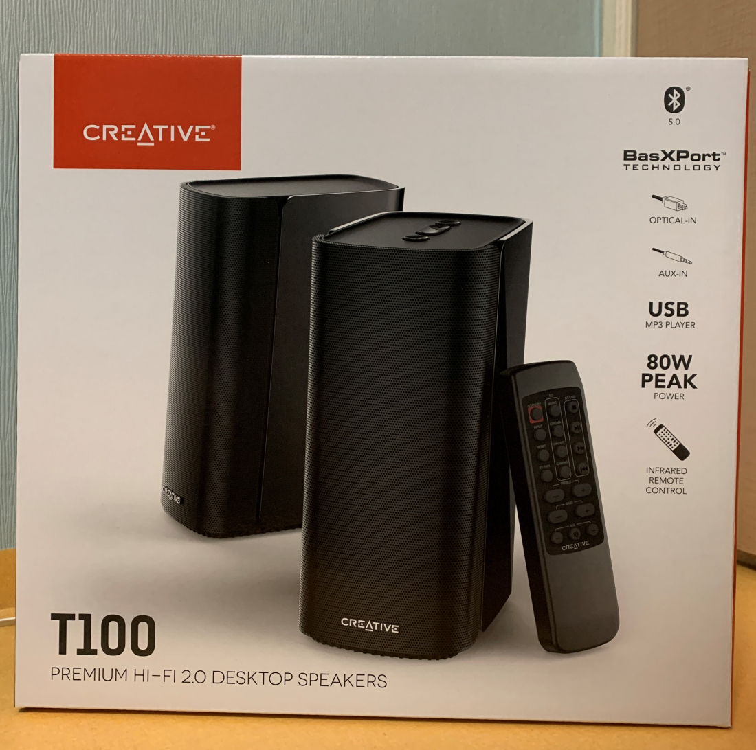 Loa Bluetooth Creative T100 - Hàng Chính Hãng