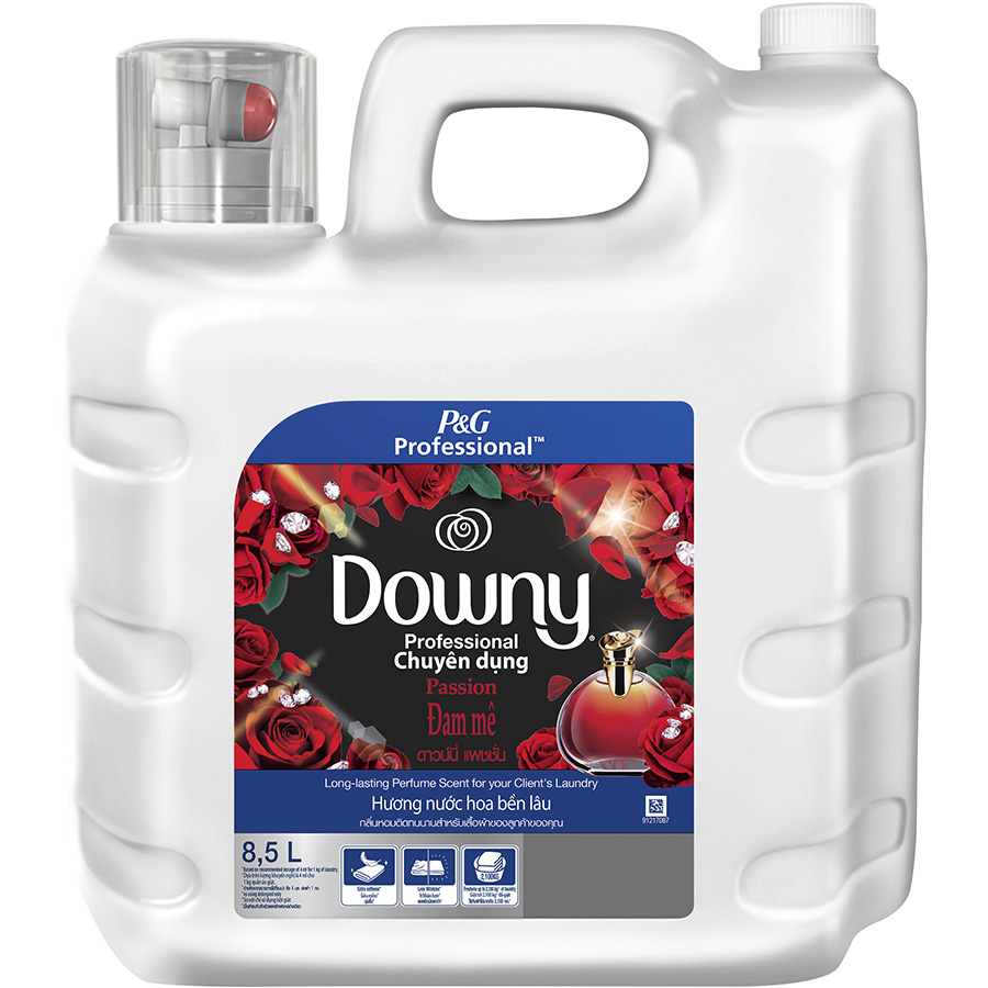 Nước Xả Vải Downy Hương Nước Hoa Đam Mê 8.5L