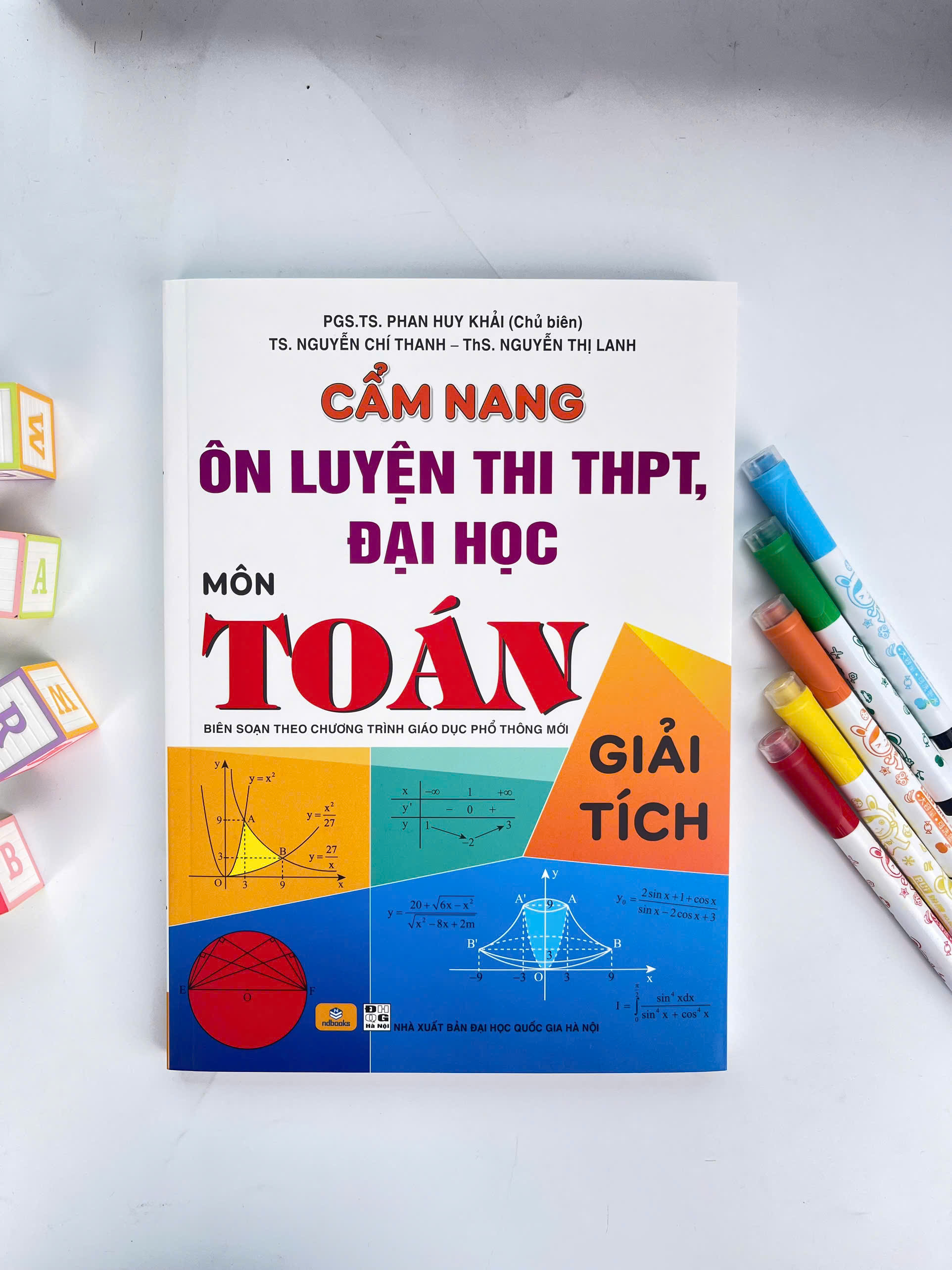 Sách - Cẩm Nang Ôn Luyện Thi THPT, Đại Học Môn Toán - Giải Tích - Biên soạn theo chương trình GDPT mới - ndbooks
