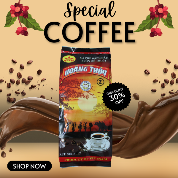Cà phê Hoàng Thủy Z - Cafe pha phin - Đen đắng, đậm đà