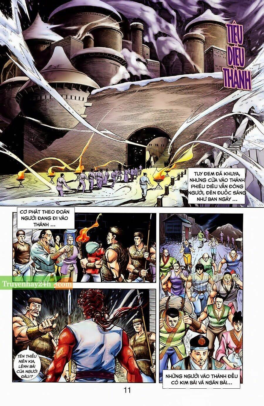 thiên tử truyền kỳ 1 - cơ phát khai chu bản chapter 28 12