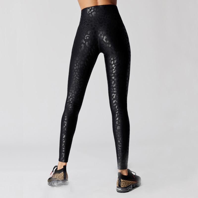 NCLAGEN Da Báo In Họa Tiết Hình Quần Tập Yoga Cao Cấp Thể Thao Quần Legging Nữ Thể Dục Quần Sóc Chống Thun Hông Tập Nâng
