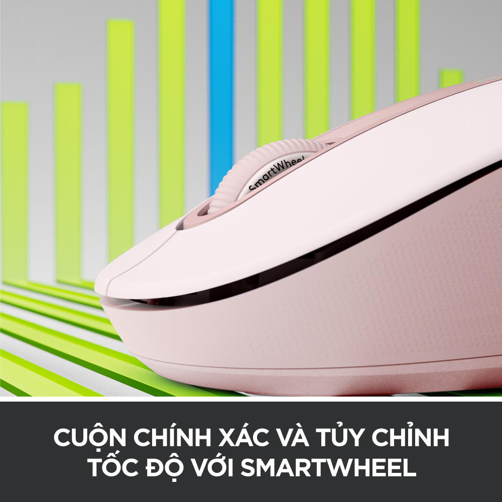 Hình ảnh Chuột không dây bluetooth Logitech Signature M650 - Dành cho tay có kích cỡ từ nhỏ tới trung bình, Cuộn SmartWheel, giảm ồn, các nút bên có thể tùy chỉnh - Hàng chính hãng