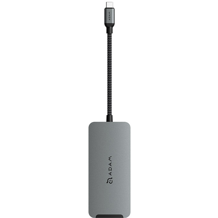 Cổng Chuyển Đa Chức Năng Adam Elements 8 in 1 USB-C CASA Multi-Function - Hàng Chính Hãng