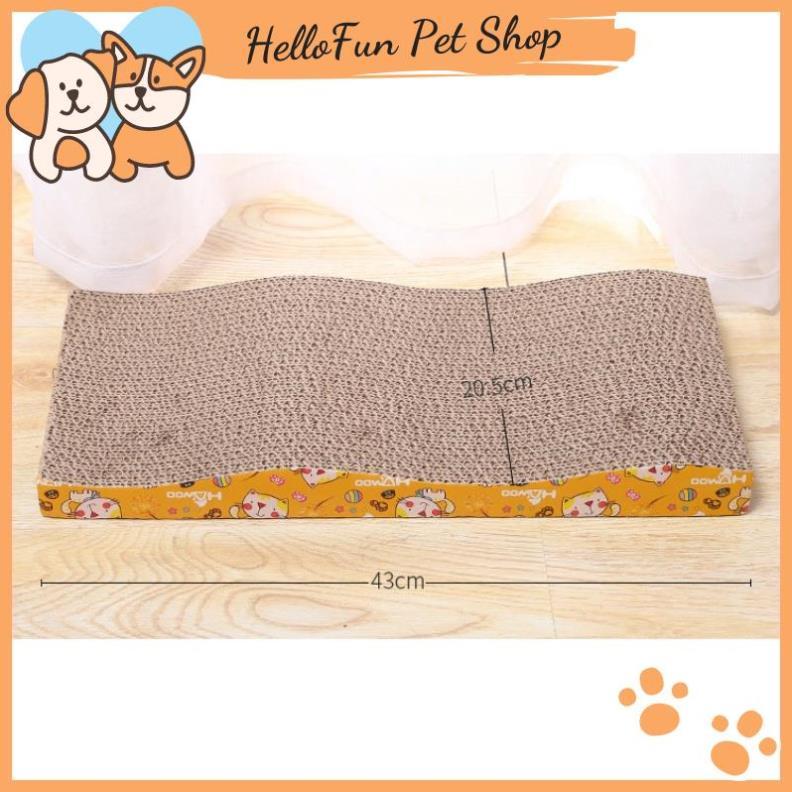 Bàn cào móng cho mèo tặng kèm cỏ bạc hà Catnip