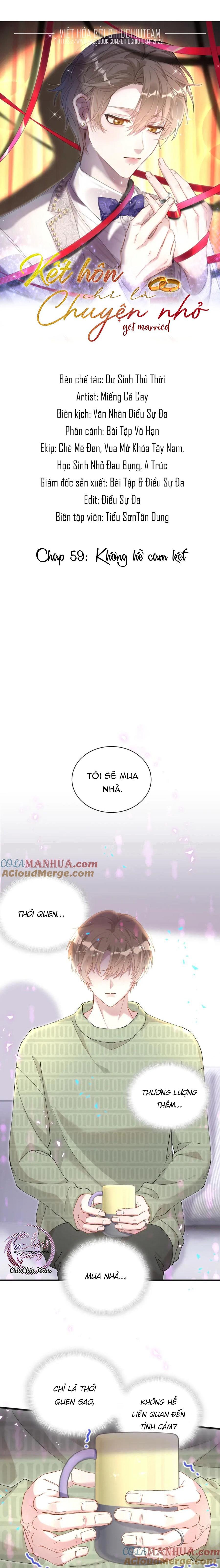 kết hôn là chuyện nhỏ chapter 59 1