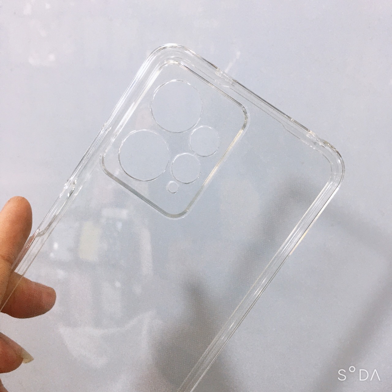 Ốp lưng cho Xiaomi Redmi Note 12 4g dẻo trong TPU chống trầy xướt, bảo vệ camera hiệu DaDa